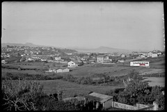 Bidart Landscape, Vintage Glass Photo Plate, Black & White Negative 10X15 CM
