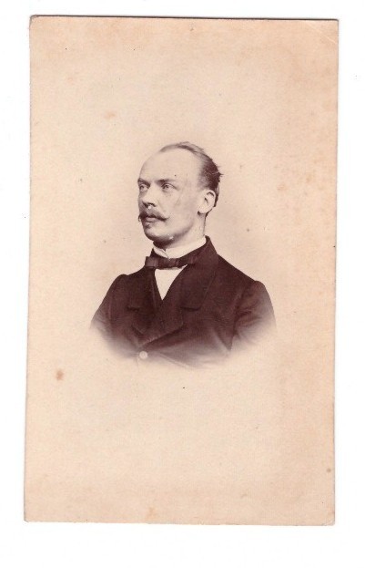 CDV photo around 1865, distinguished gentleman, Coeln