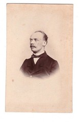 CDV photo around 1865, distinguished gentleman, Coeln