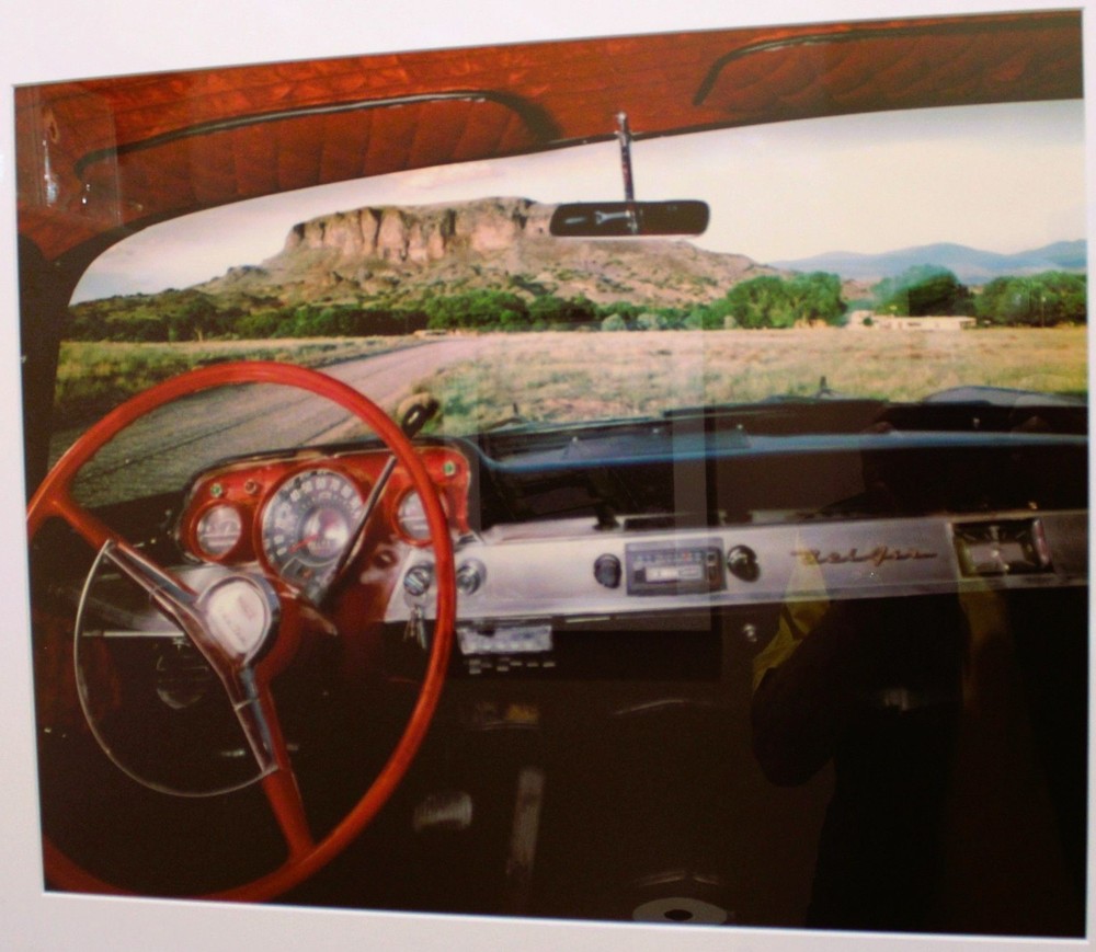 Alex Harris «Sombrillo, New Mexico» Chromogenic color photo, signed and dtd 1986