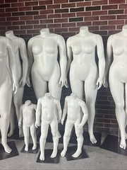“MANNEQUIN FAMILY” Art Photography by Scott Mitchell “STUDY of BODY TYPES” ART