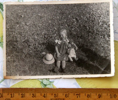 Photo girl girl 1944 Poland Beuthen Bytom Upper Silesia Silesia AY