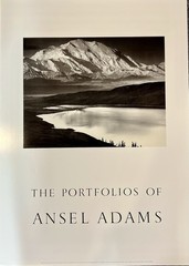 1986 ’47 Ansel Adams Mt McKinley Wonder Lake Denali Park Alaska Large Art Photo