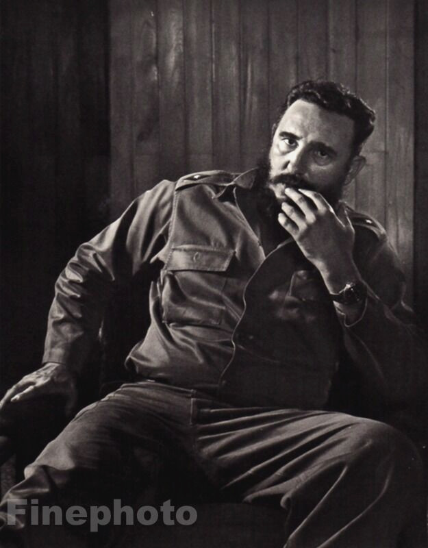 1971 Communist FIDEL CASTRO Prime Minister President Cuba Photo By YOUSUF KARSH