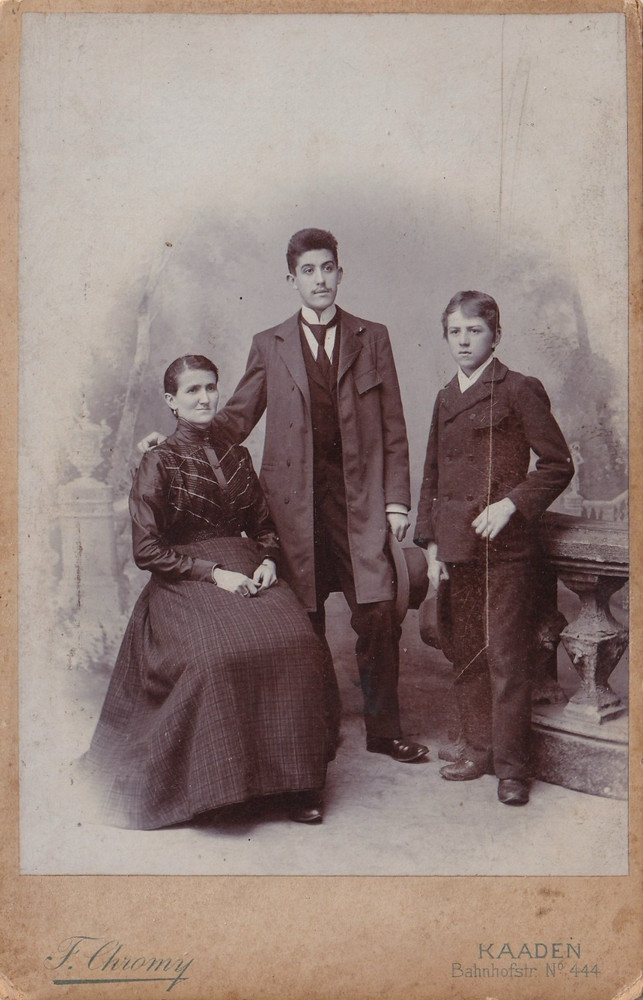 Franz Chromy KAB – family portrait – Kaaden Kadaň / Czech Republic
