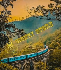 Ella Nine Arch Bridge with train SriLanka Beauti Nature Art Photo Pictures Image