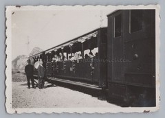 Switzerland Interlaken Schynige Platte 1929 – Train Station Conductor – Photo 1920s