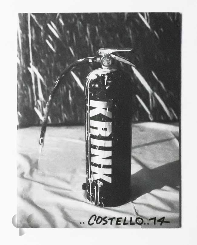 KRINK Zine Paper Used Signed Craig Costello 2014 Street Art Graffiti Book