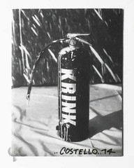 KRINK Zine Paper Used Signed Craig Costello 2014 Street Art Graffiti Book
