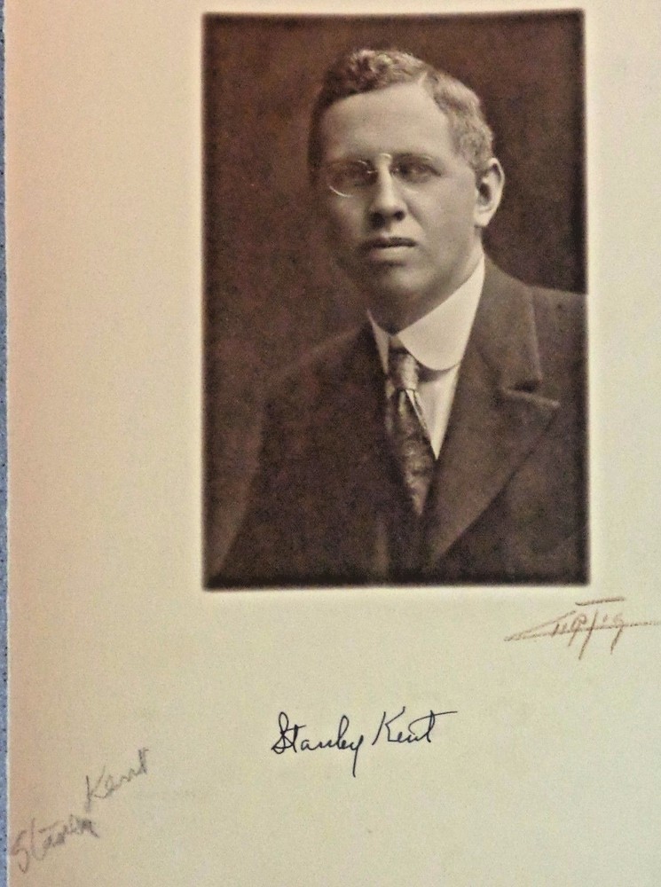 Signed EDWARD CURTIS PHOTO ( Edwin ) Stanley Kent Seattle Doctor antique vintage