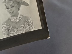 NEWLY FOUND! Hendrickson PHOTO Contact Sheet Proof JULIET PROWSE IN GOWN & HAT