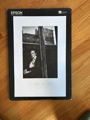 Duane Michals Signed Marcel Duchamp Print | Hand Signed 2025 | 11×17