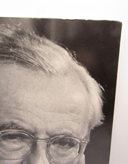 Vintage stamped Philippe Halsman photograph Paul Tillich 11×14″