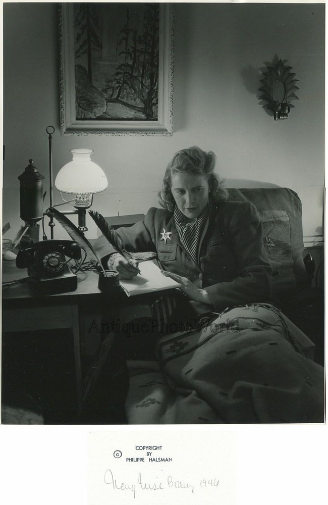 Margarte Wise Brown children writer antique art photo by Philippe Halsman