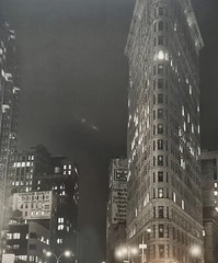 ILEANE BERNSTEIN NAPRSTEK ‘Street Life FLATIRON Building’ NEW YORK CITY Photo