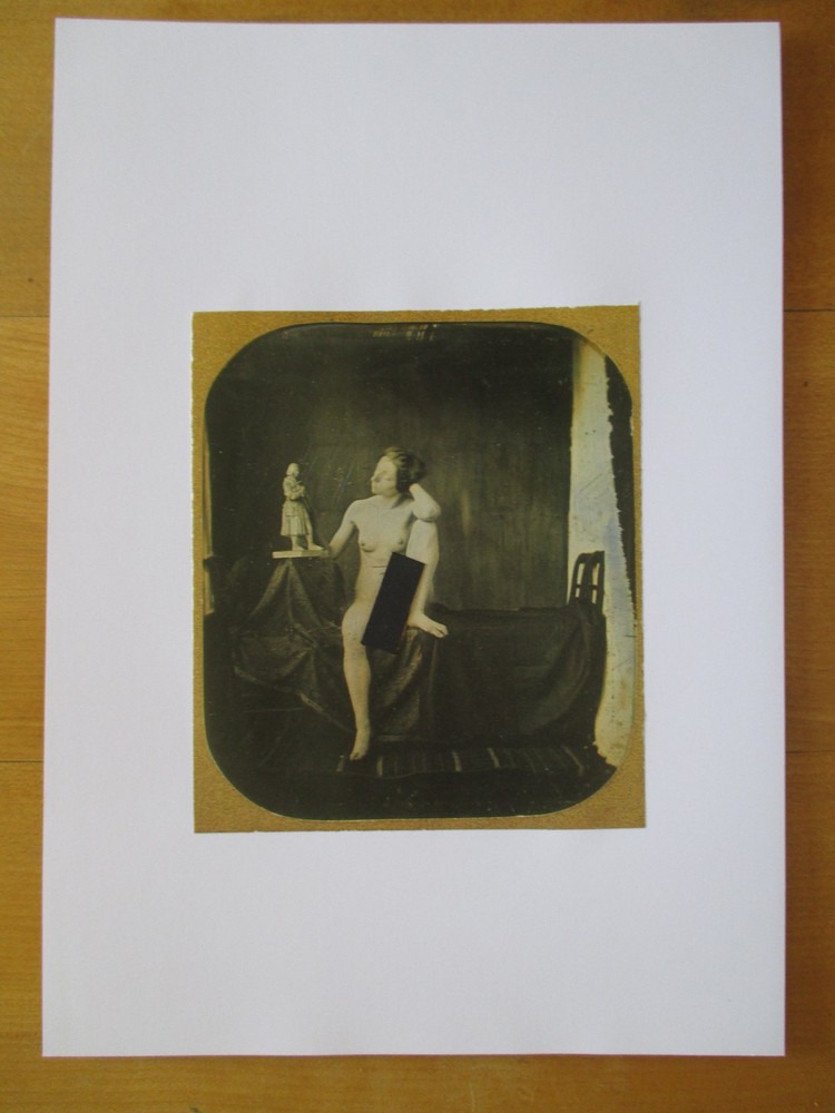 Daguerreotype around 1840 – Reprint – B. No.: 5071 – A4