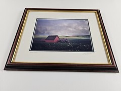 ART – Original Signed John Clement 35mm Photograph 16×13 Framed Modern Landscape