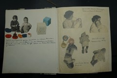 Photo album Wuppertal Krefeld child wafers advertising Friesland Norderney boy picture