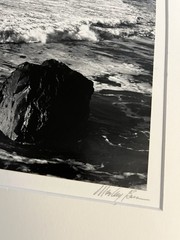 Winter Surf, Garrapata, Sur Coast, 1966 by American photographer Morley Baer