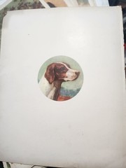 Vtg. Paper Ephemera Dog Themed