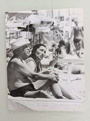Original Vintage Photo Pablo Picasso and Jacqueline ROQUE