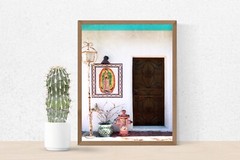 Tucson Arizona, Barrio Viejo Neighborhood Front Door – Wall Art Photography