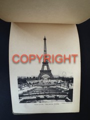 Paris Photo Album Circa 1900 16 Views ELD Eiffel Grande Roue World’s Fair