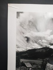 Robert Werling Signed Black & White Photograph «Thunderstorm – Canada» 24×20