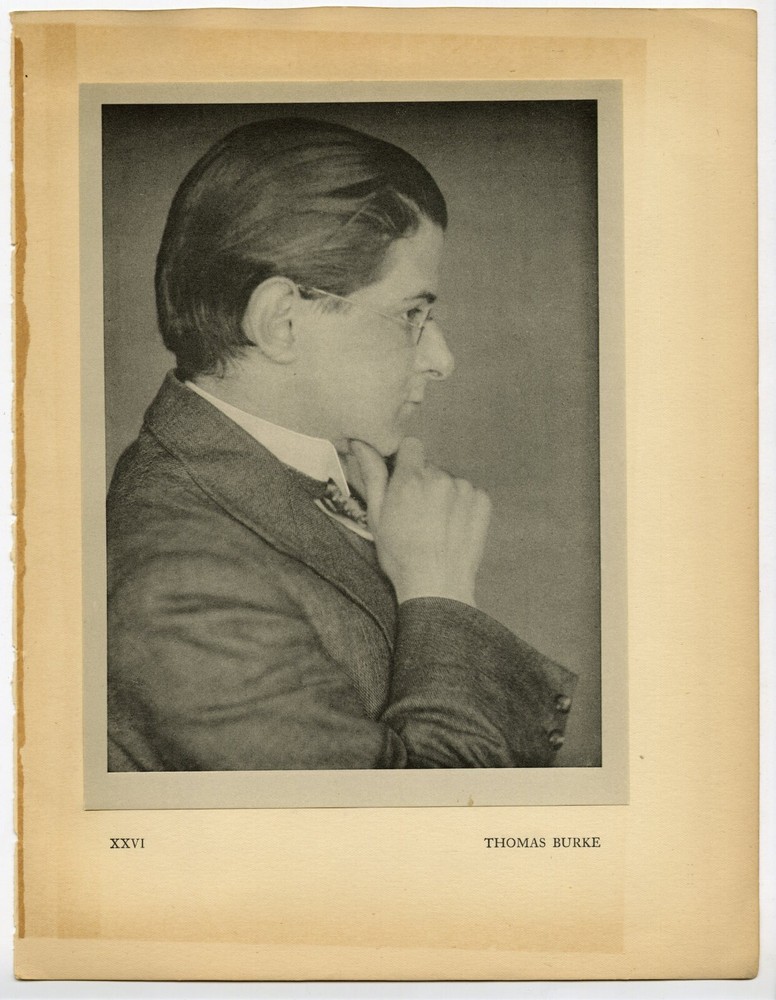 Original Photogravure by Alvin Langdon Coburn Thomas Burke More Men of Mark 1922