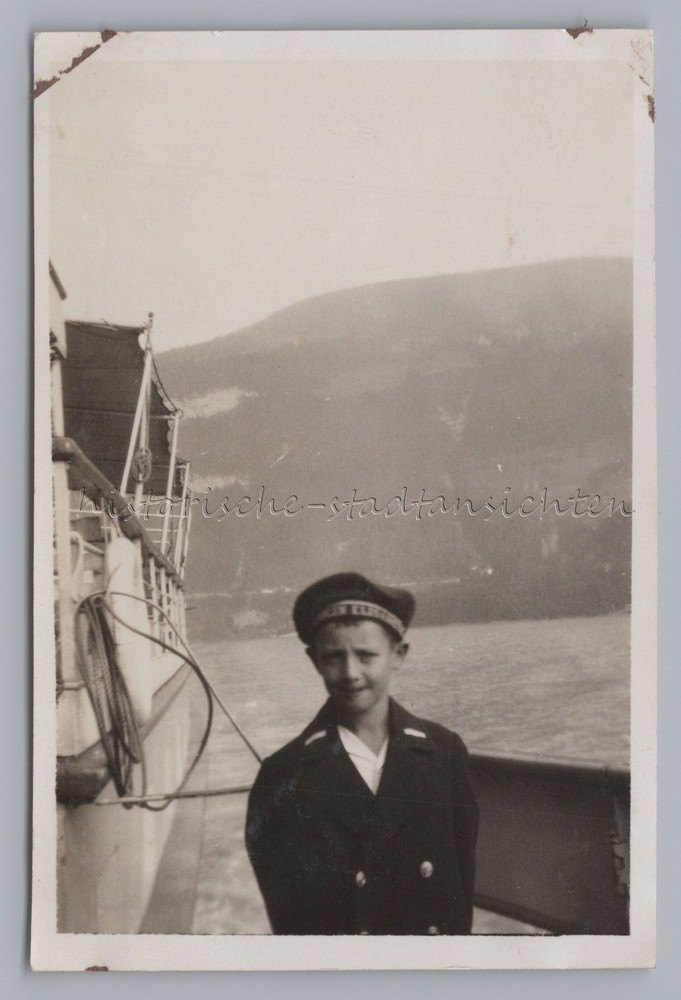 Steamer BEATUS Lake Thun Switzerland 1929 – Travel Switzerland – Old Photo 1920s