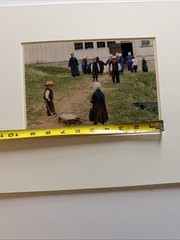 Bill Coleman Signed Amish No 590 AP Artist Proof ORIG Photograph Children Barn