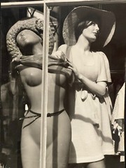 Unique Large 70s Curiosa Nude Film Photo Woman & Model
