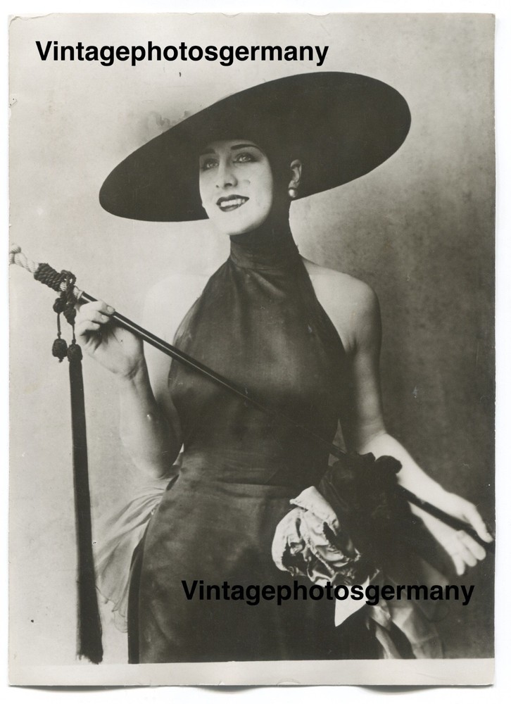 G1812 Photo 1928 Fashion Pretty Woman Girl Vampyr US Actress Norma Snearer