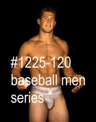 MALE PORTRAIT #1225-120- athletes -baseball men- free shipping in usa
