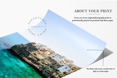 Polignano a Mare Cliffs Aerial Beach Print Puglia Italy Photography
