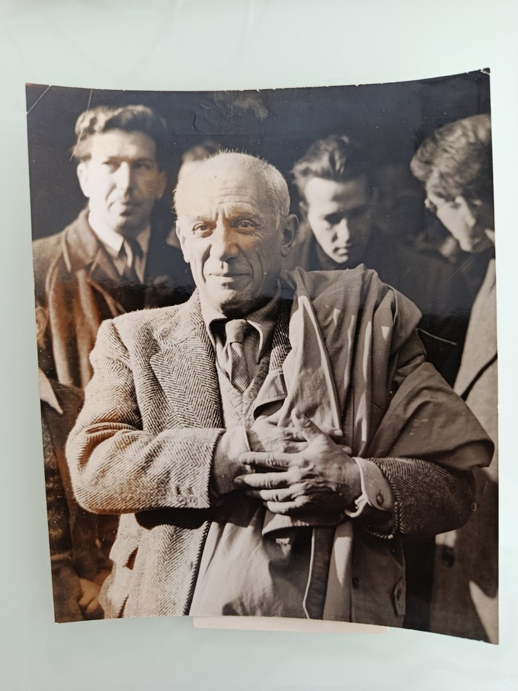 1950 Original Vintage Photo Pablo Picasso