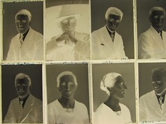 14 Person Portraits Historical Glass Negatives