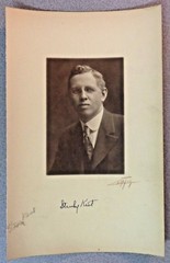 Signed EDWARD CURTIS PHOTO ( Edwin ) Stanley Kent Seattle Doctor antique vintage