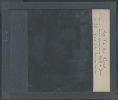 Jesus And The Samaritan, Glass Photo Plaque, Black & White, Positive 8.5X10 Cm