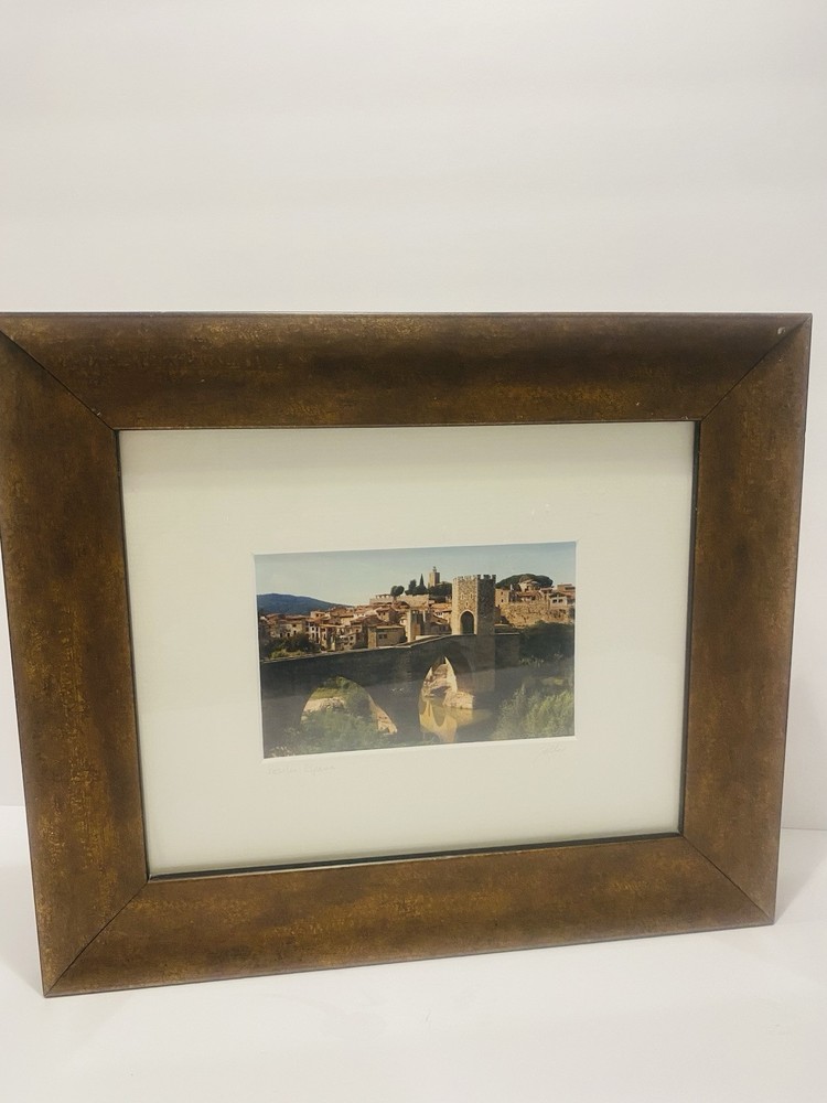 Vintage Original Photography Toledo Spain by John Galbo Framed & Signed 13”-11”