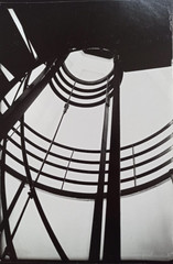 Hans Finsler (1891-1972) – Water Tower in Hall, Exit from Spiral Shaft