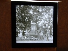 13 pieces historical photograph positive glass plate 8.5×8.5 cm Münster around 1915