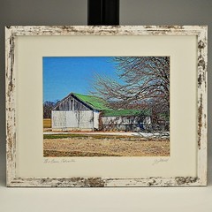 SCHELL Original Vintage Signed Long Island NY Barn Landscape Portrait Photograph