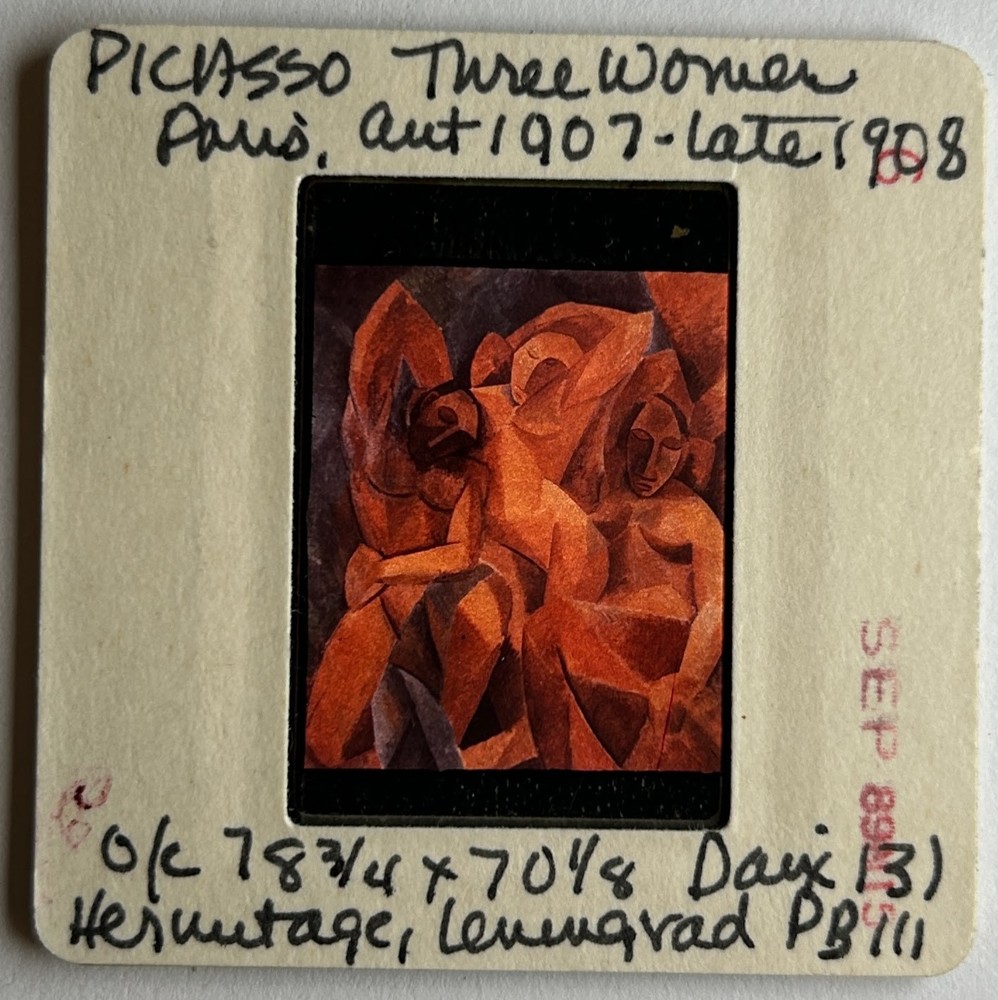 Picasso 35mm Slide – Three Women c.1908, Hermitage, Cubism