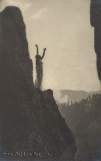Anne Brigman photo, «Incantation» 1905
