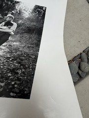 2 LARGE VINTAGE JIM MARSHALL PHOTOGRAPHS JOAN BAEZ DAVID HARRIS HAIGHT ASHBURY