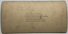 Paris Exhibition Universelle 1889 Gallery Rapp Sculpture Photo Stereo Vintage