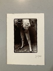 Original Photo Herge Hergo Jean Dieuzaide Greeting Card Photograph 1980