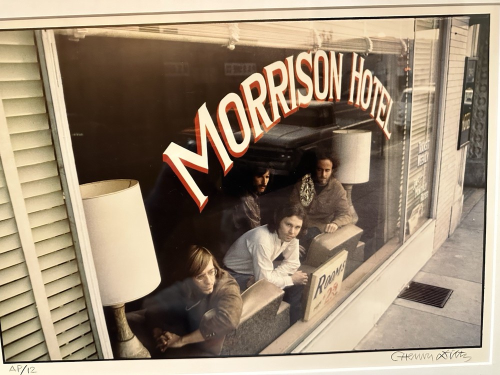 Henry Diltz Morrison Hotel Signed Artist Proof Photo Print Matted & Framed