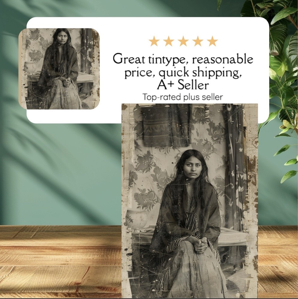 Native American Tintype Limited Edition Museum Series C00114RP
